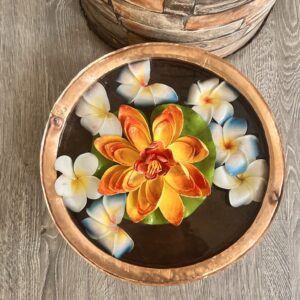 Brass Urli Bowl for Floating Flowers