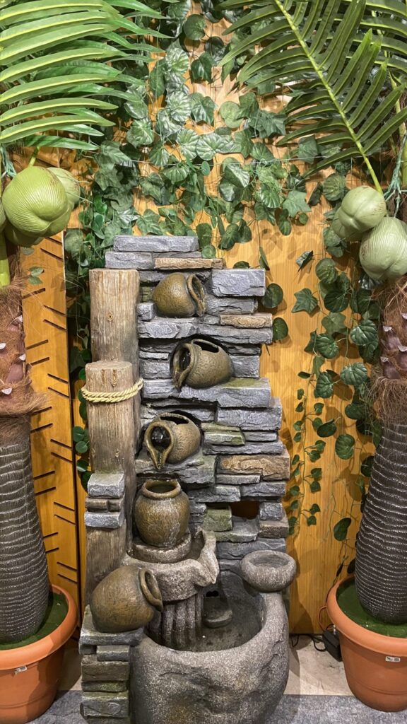 Indoor Ceramic Jug Tabletop Water Fountain